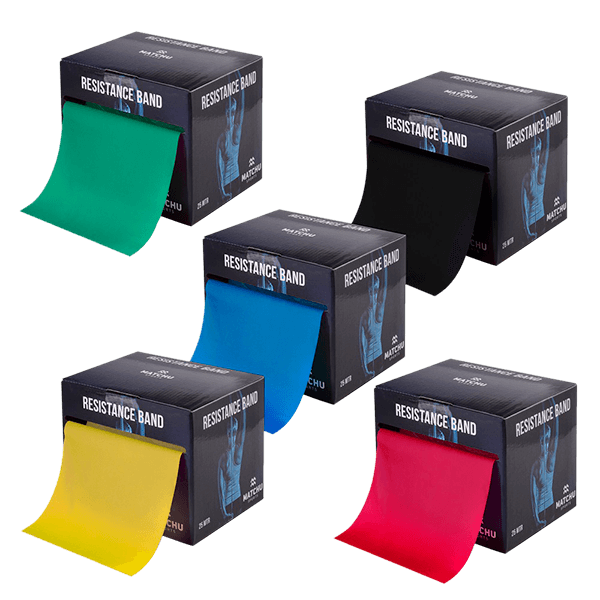 Resistance band 25 mtr MatchU SETkopie