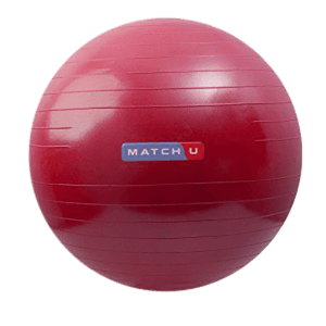 fitnessbal rood
